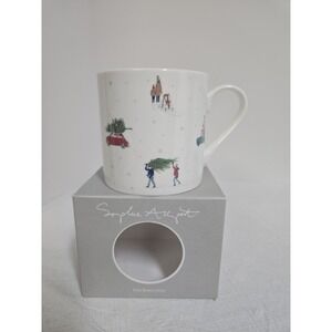 Sophie Allport Home For Christmas Coffee Mug Fine Bone China